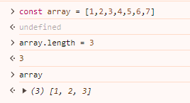 Use length to Clear Array Elements